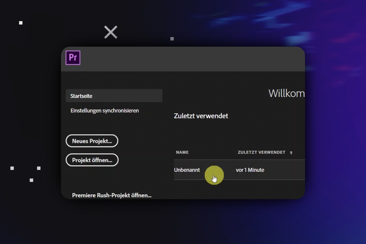Premiere Pro Eğitimi: 2.2 | İlk Açılış ve Ön Ayarlar