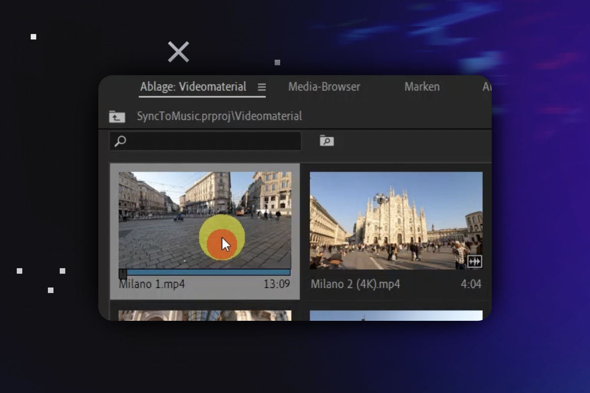 Premiere Pro öğretici: 4.12 | EK: Müziğe hızlı şekilde senkronize etmek