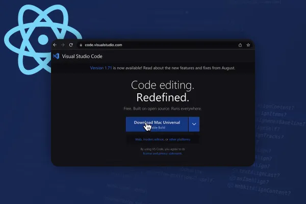React Tutoriál 1.3 | Nastavení vývojového prostředí