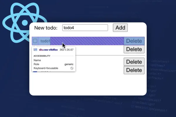Návod na React 4.7 | Ušetřit DIVy