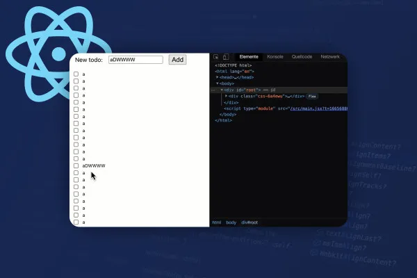 Návod na React 4.5 | Seskupení podle stavu dokončení