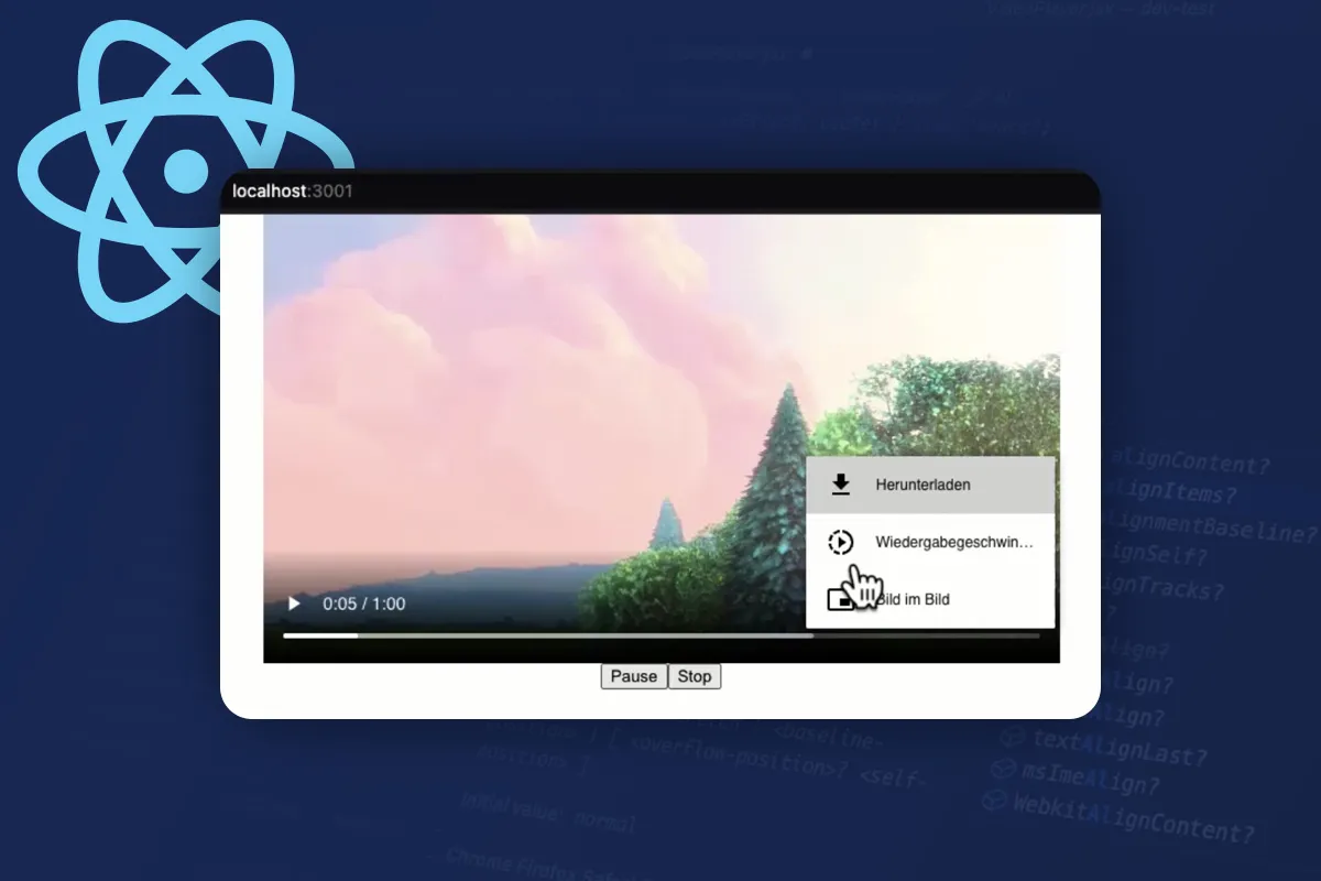React Tutorial 5.4 | Kombinace Pause/Play s stavem
