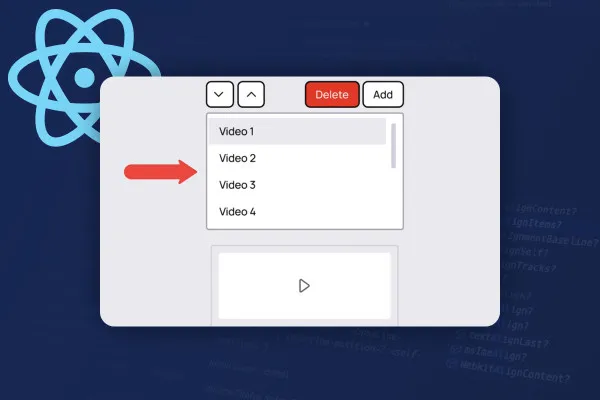 Membuat Aplikasi Pemutar Video di Tutorial React 5.1