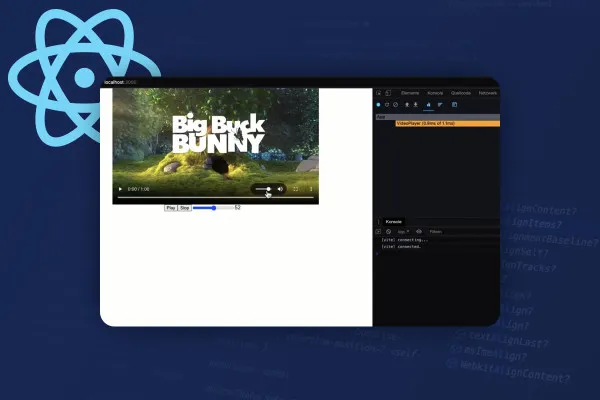 React Tutorial 5.6 | Video-Lautstärke-Regler