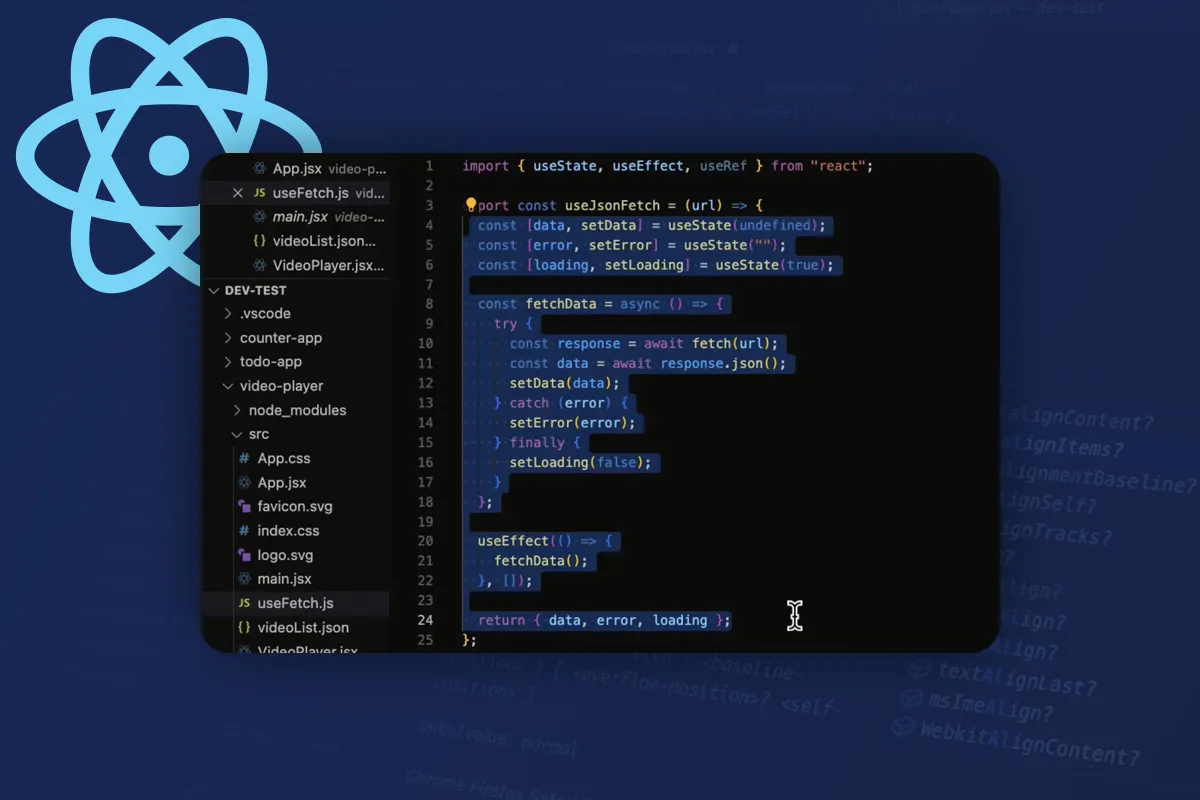 Návod na React 6.1 | Vytváření vlastních hooků