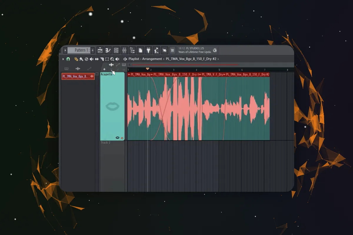 FL Studio 21-튜토리얼: 2.1 | 오디오 클립 페이드