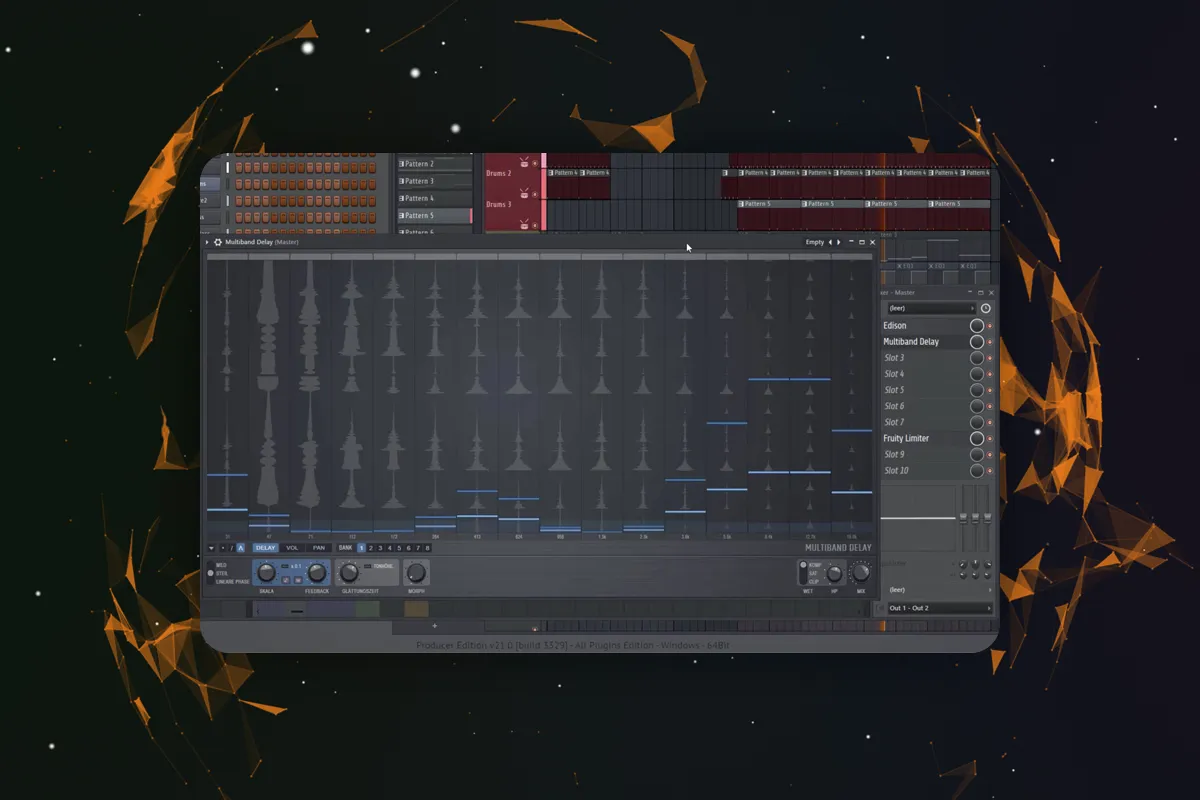 FL Studio 21-Tutorial: 3.3 | 새로운 플러그인 멀티밴드 딜레이
