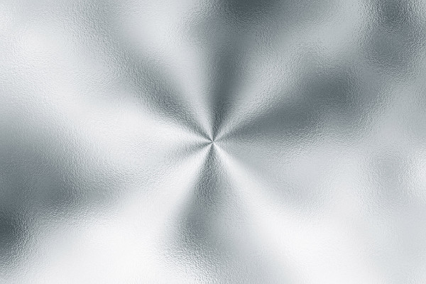 Glanzende metaaltexturen in zilver.