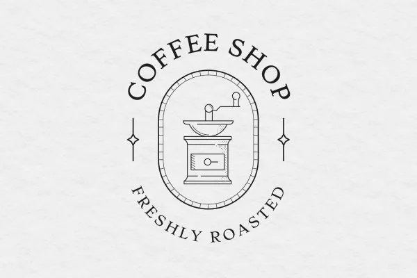 Logo-Vorlagen für Cafés
