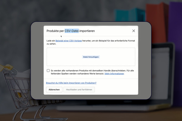 E-handelsguide: 5.8 | Importera produkter i Shopify via CSV-fil