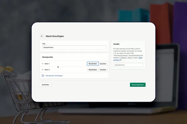 E-handelshandledning: 5.15 | Redigera header och skapa meny
