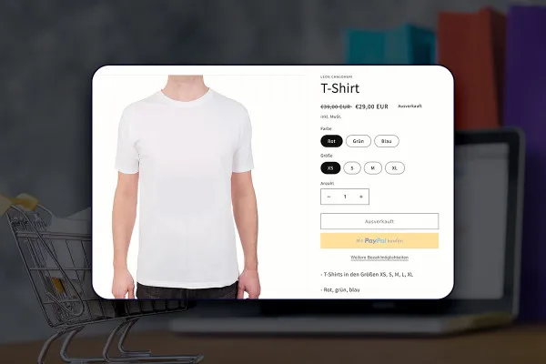 E-Commerce-Tutorial: 6.4 | Produkt online stellen und Bestellprozess Abwicklung