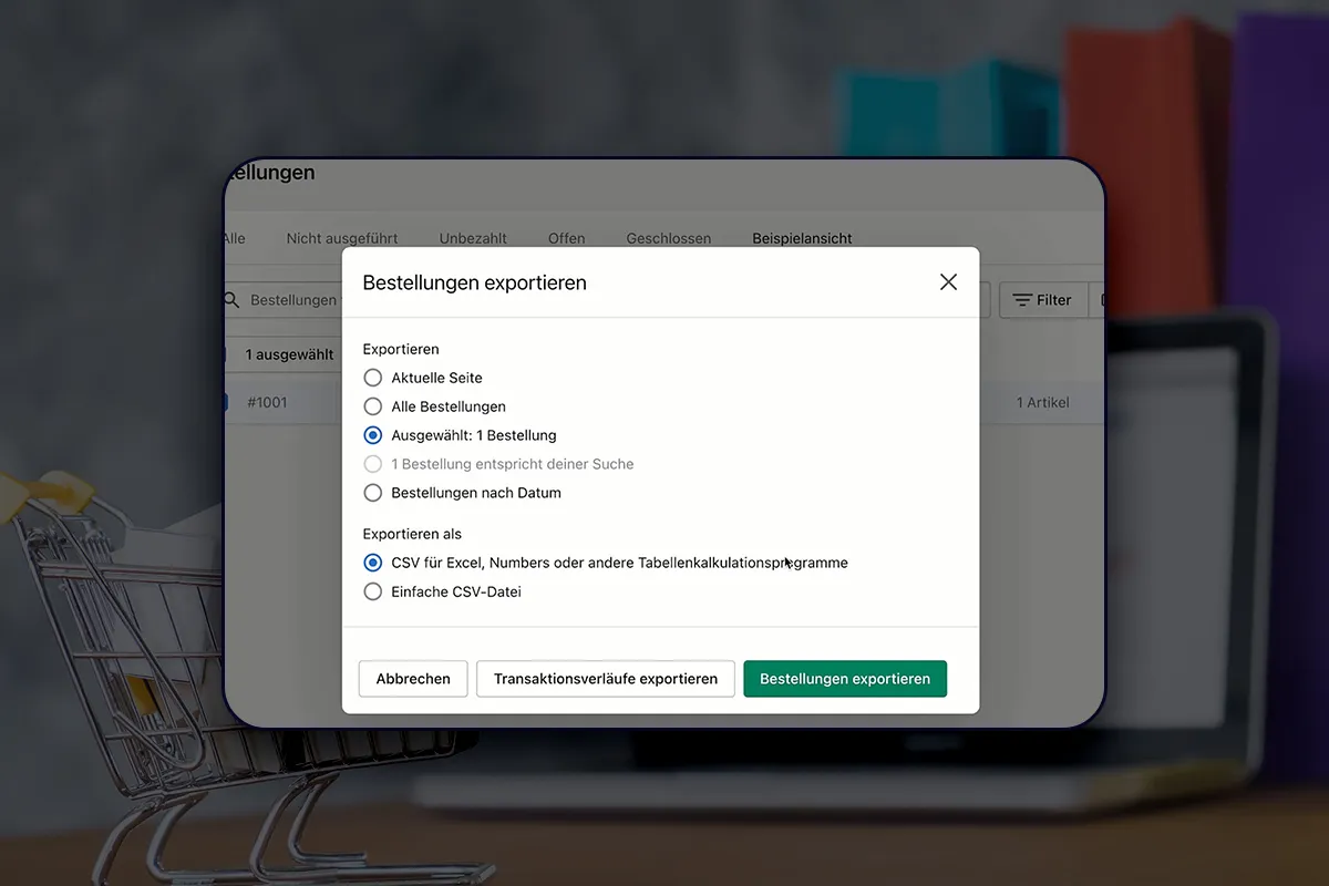 E-handelshandledning: 6.2 | Orderöversikt och filter