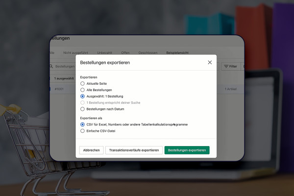 E-handelshandledning: 6.2 | Orderöversikt och filter