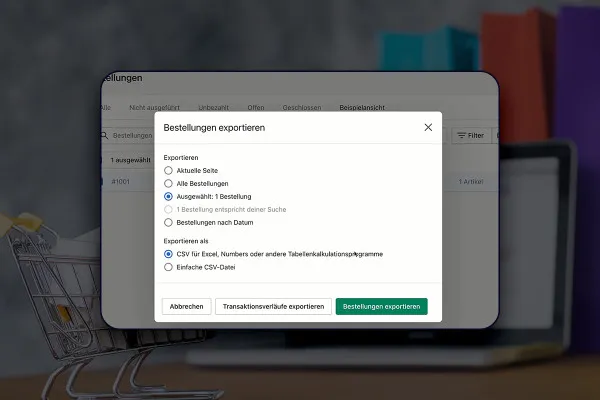 E-handelshandledning: 6.2 | Orderöversikt och filter