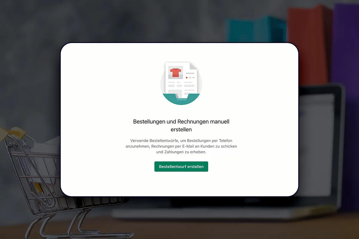 E-Commerce-Tutorial: 6.1 | Bestellung anlegen