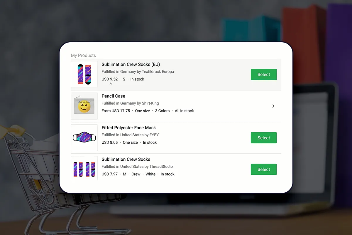 E-handels handledning: 9.8 | Printify-kontoöversikt - Ytterligare funktioner