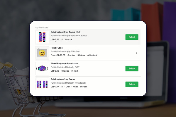 E-handels handledning: 9.8 | Printify-kontoöversikt - Ytterligare funktioner