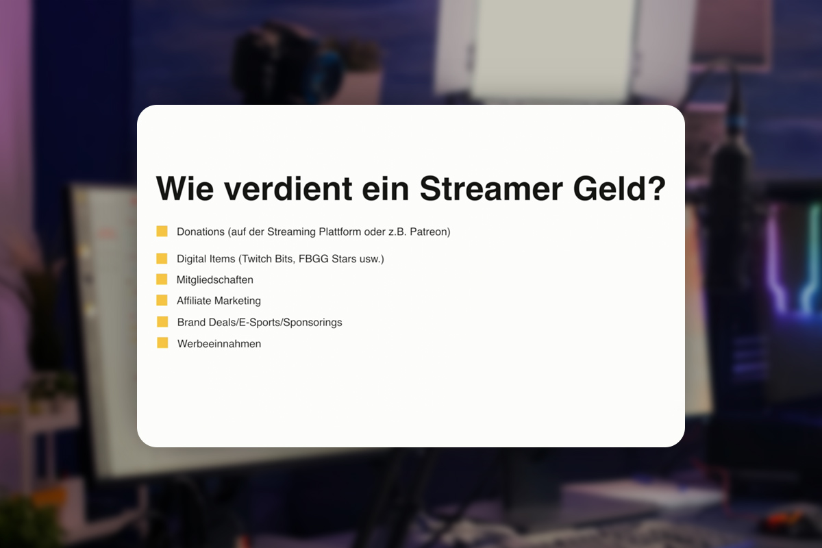 Livestreaming-guide: 2.2 | Hur tjänar livestreamers pengar?