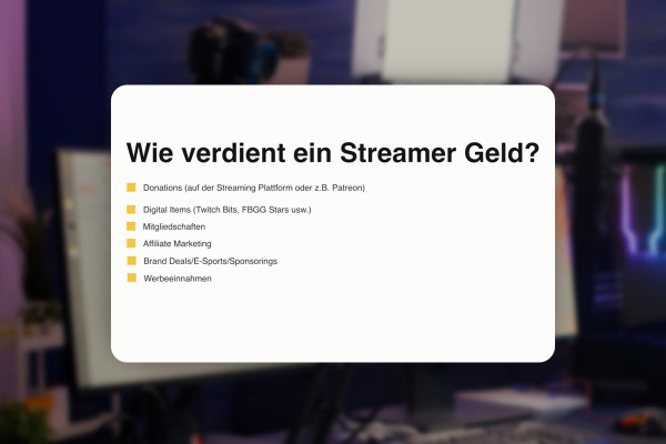 Livestreaming-guide: 2.2 | Hur tjänar livestreamers pengar?