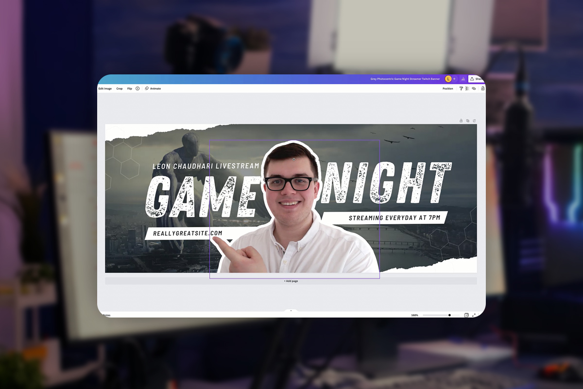 Livestreaming-guide: 3.5 | Skapa Twitch-banner