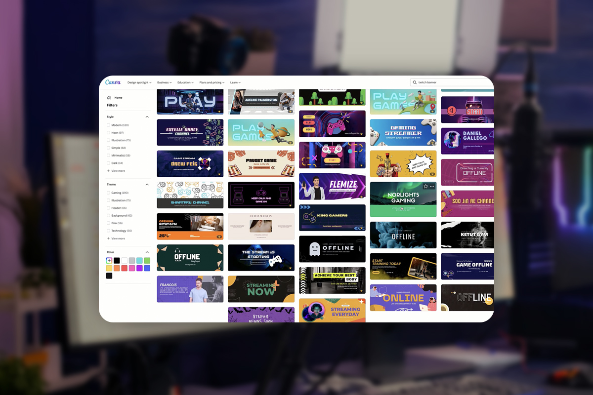 Livestreaming-tutorial: 3.6 | Skapa en Twitch-banner - Del 2