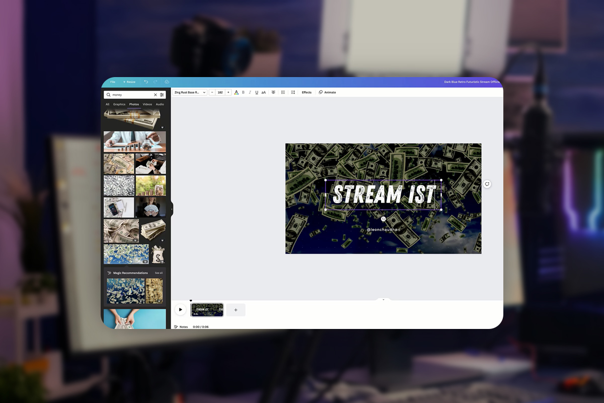 Direktsänt tutorial: 3.7 | Skapa video-spelar-banner