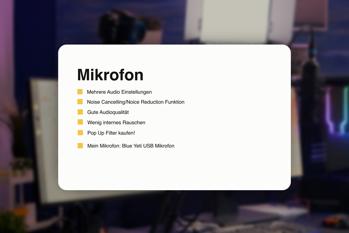 Liveströmningstutorial: 4.3 | Mikrofoner och inställningar