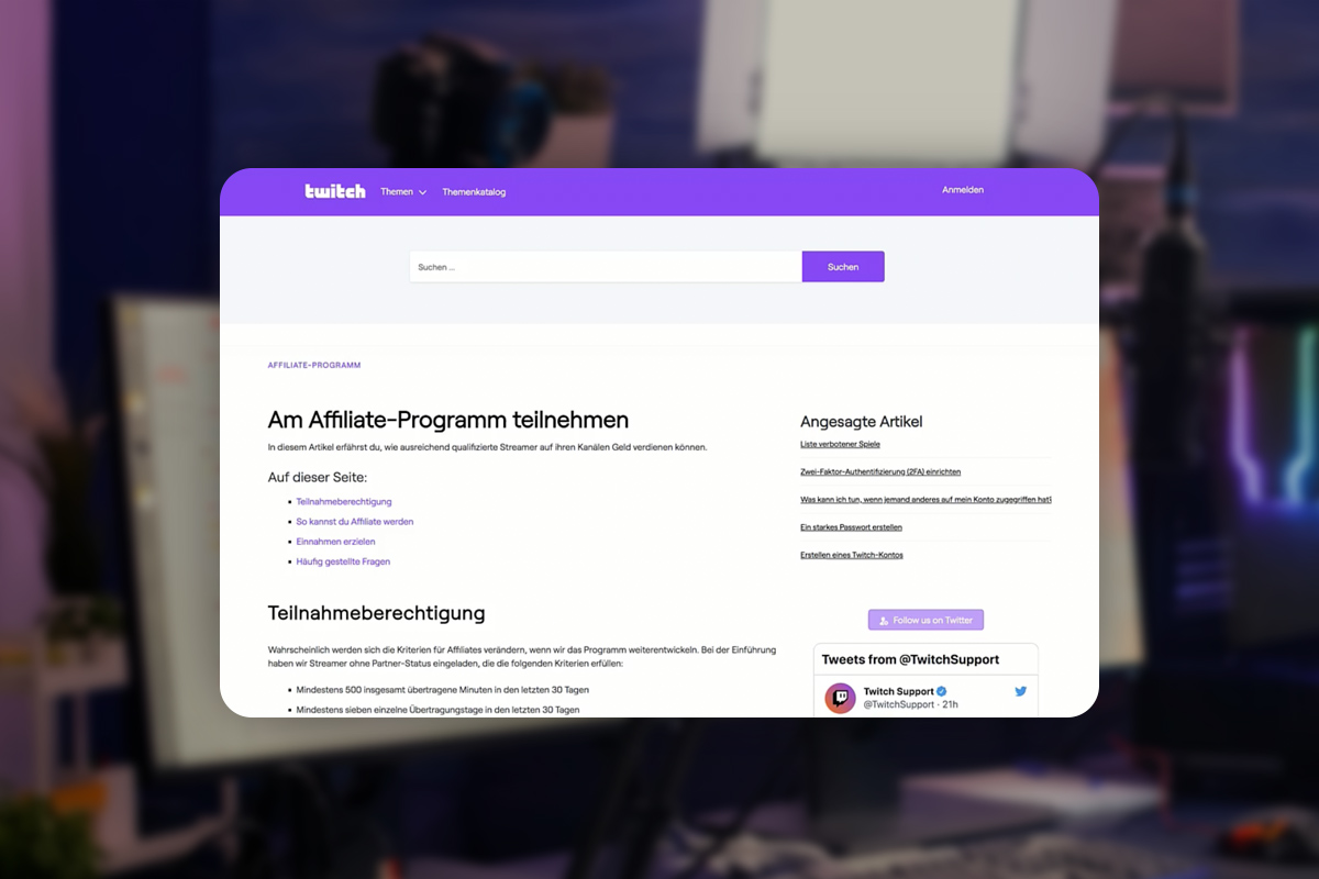 Livestreaming-guide: 6.3 | Hur man blir en Twitch-affiliate.
