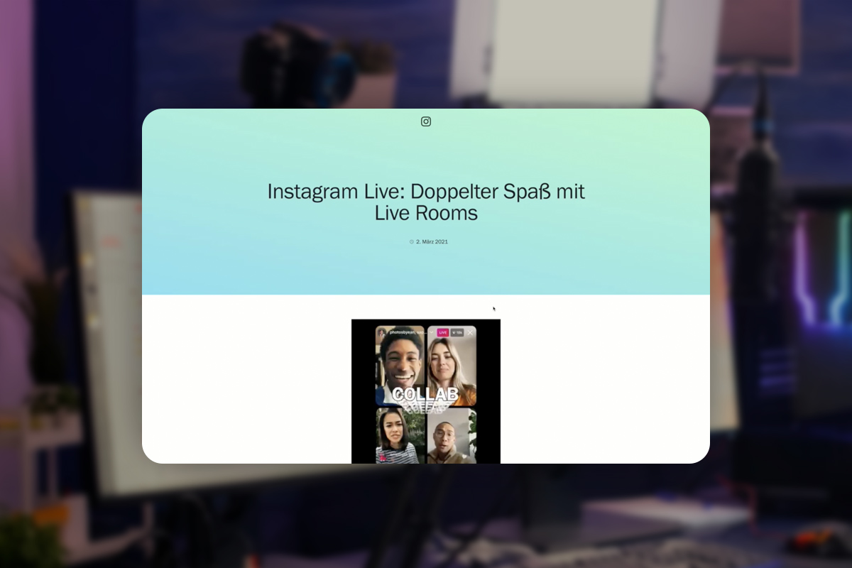 Livestreaming-handledning: 10.5 | Andra livestreaming plattformar Facebook Gaming TikTok Live Instagram Live