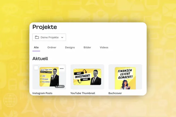 Οδηγός Canva: 5.6 | Δημιουργία έργων
