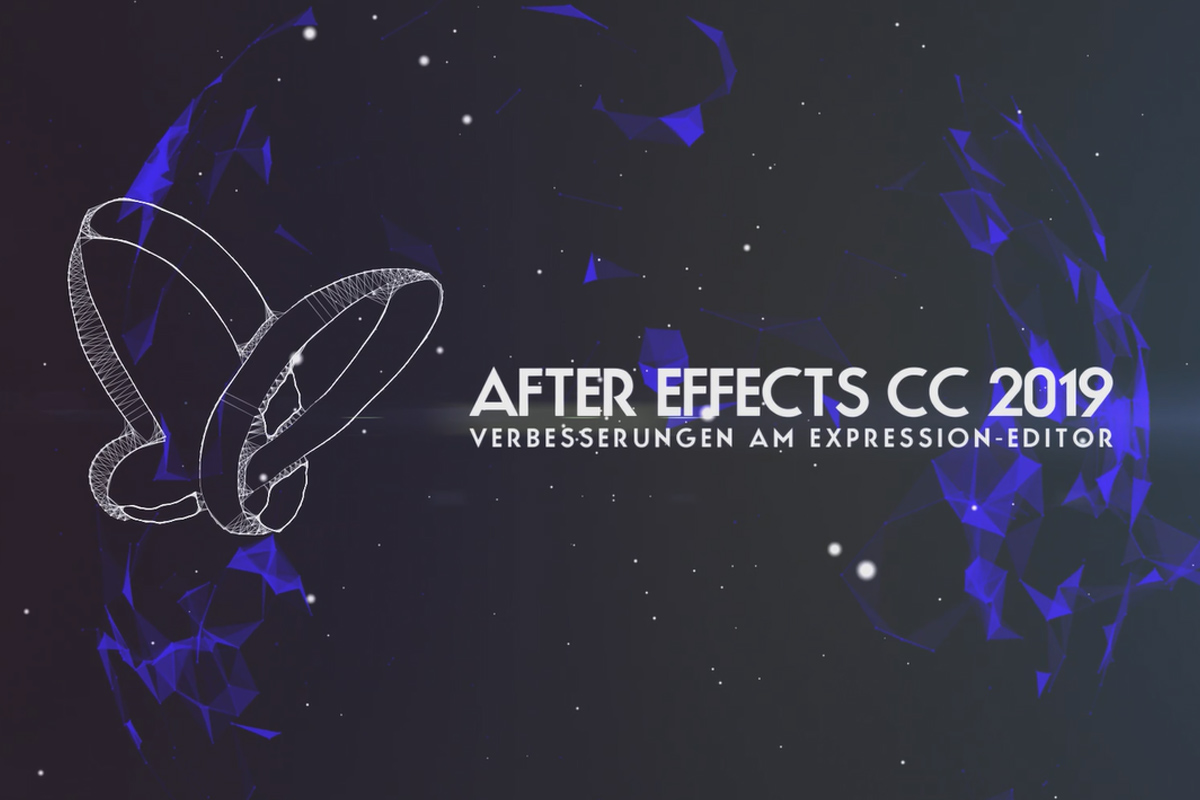 Nytt i Creative Cloud: After Effects CC 2019 (april 2019) - Förbättringar av Expression Editor