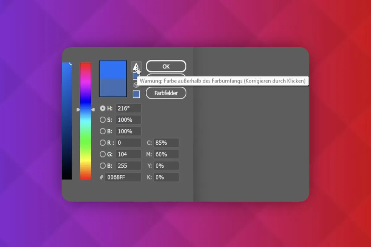 Adobe Illustrator: 3.2 | CMYK und RGB-Farbraum