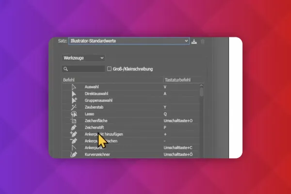 Adobe Illustrator: 3.3 | Przypisanie skrótów klawiszowych