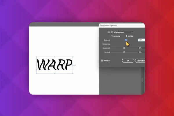 Adobe Illustrator: 5.11 | Krzywienie tekstu