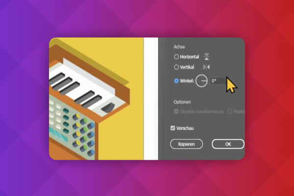 Adobe Illustrator: 5.6 | Flip horizontally and vertically