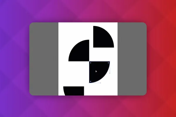 Adobe Illustrator: 5.3 | Zmniejszanie i dzielenie kształtów.