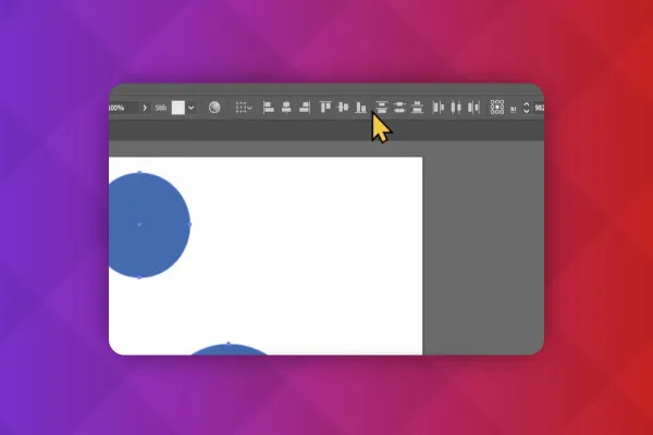 Adobe Illustrator: 5.1 | Wyrównaj i rozłóż
