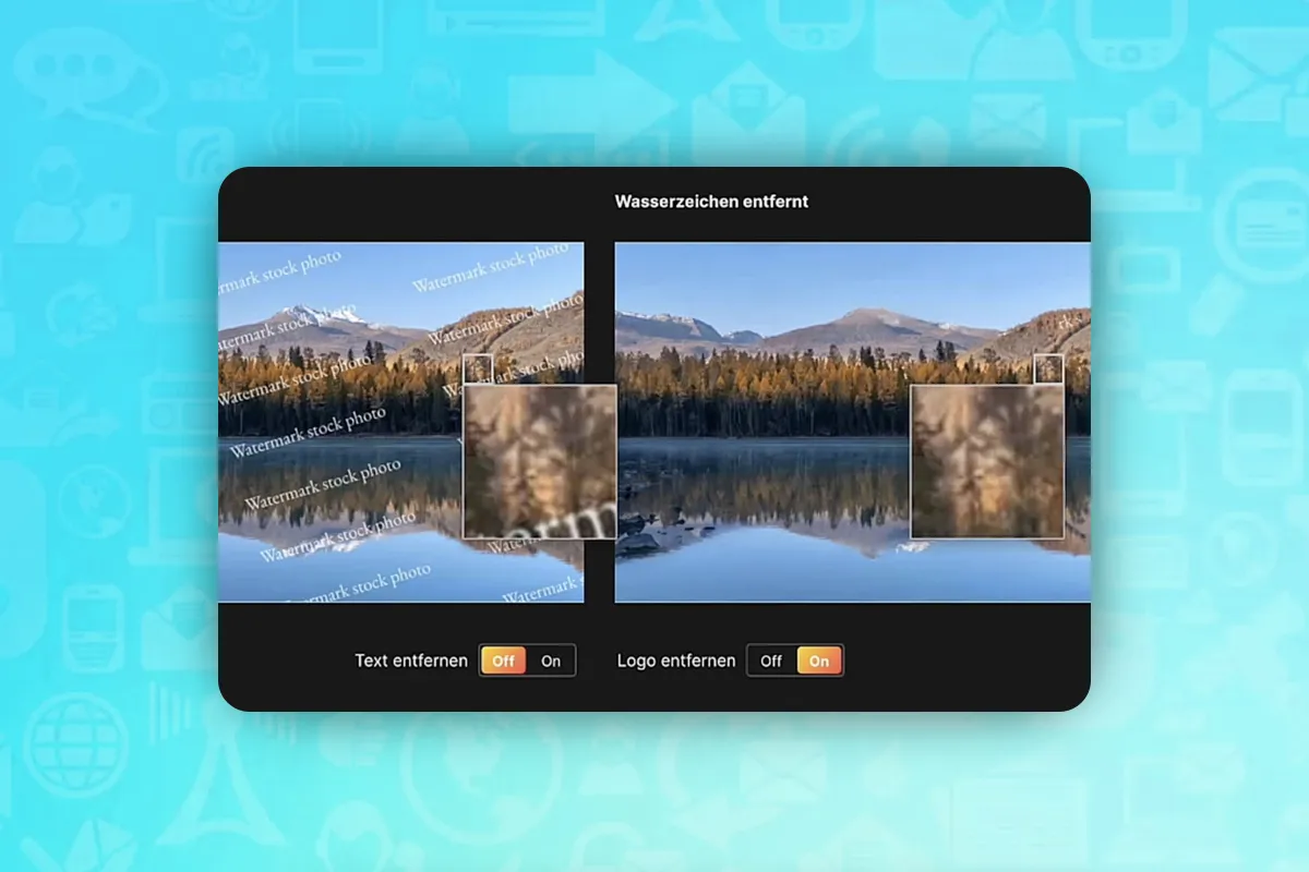KI per immagini: 10 | WatermarkRemover - Rimuovere i watermark è facilissimo