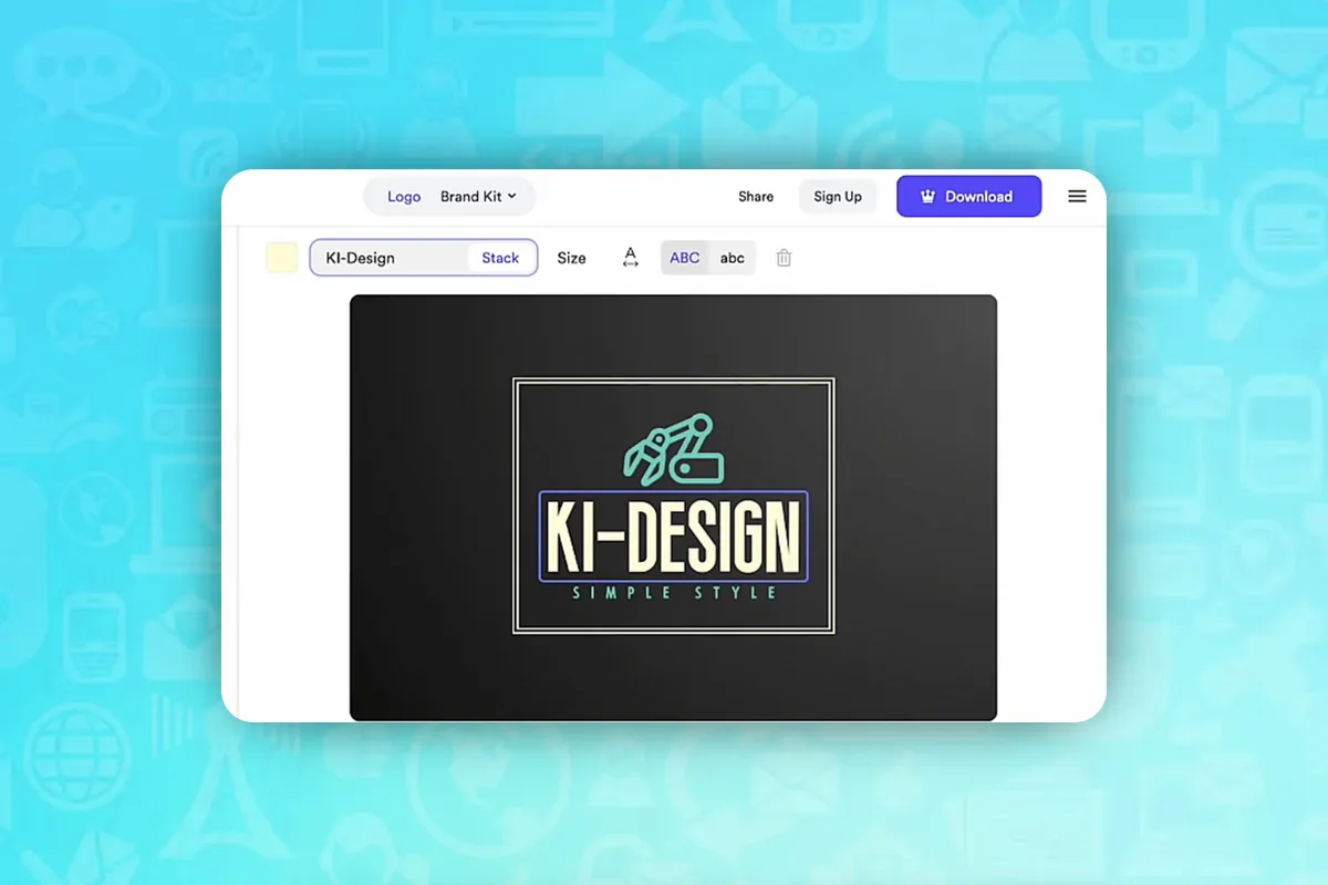 CI per immagini: 12 | Looka - Logo? Senza idee? Mai più!