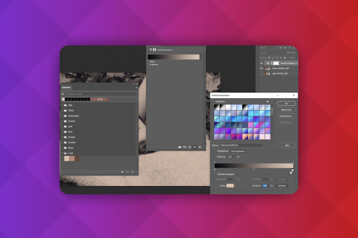Photoshop-teknikker: 2.8 | Kopiere og overføre fargebehandling