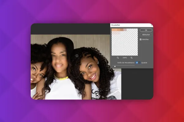Tecniche di Photoshop: 2.12 | Rendere irriconoscibile il volto