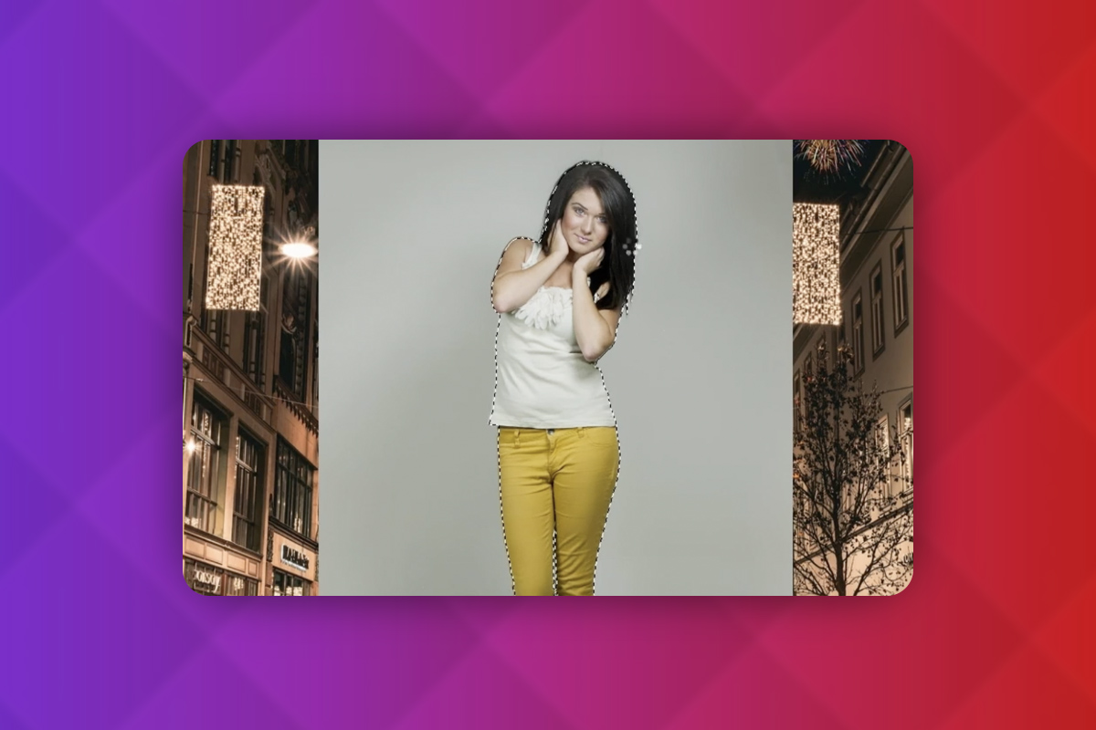 Photoshop-teknikker: 2.28 | Sette inn en person i et bilde