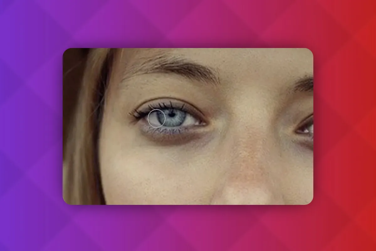 Tecniche di Photoshop: 3.3 | Sbavare e colorare gli occhi