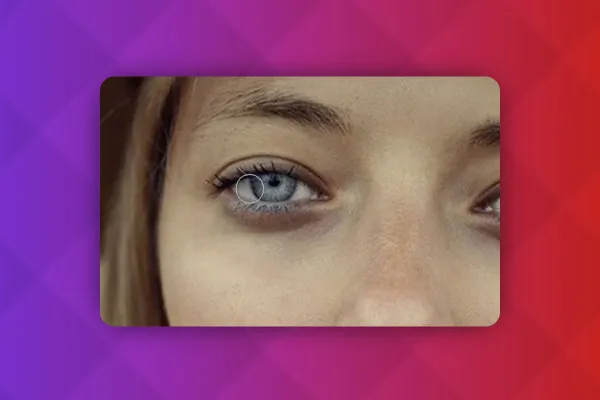 Tecniche di Photoshop: 3.3 | Sbavare e colorare gli occhi