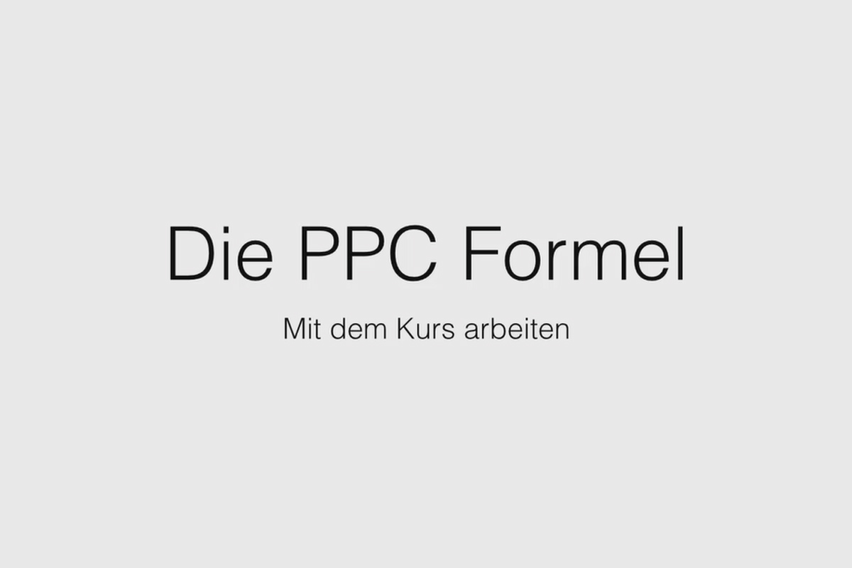Gagner de l'argent avec la formule AdSense - 1.3 Travailler avec le cours