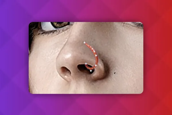 Tecniche di Photoshop: creare un piercing.