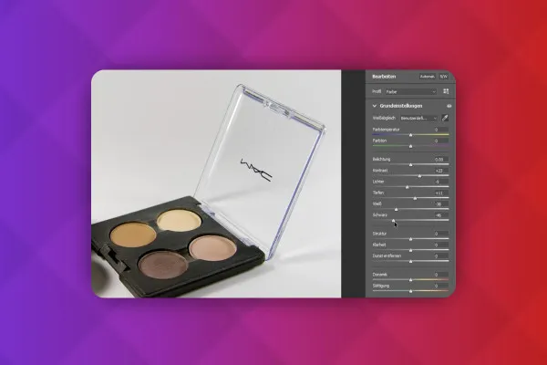 Photoshop-Techniken: 3.26 | Produktfotos erstellen