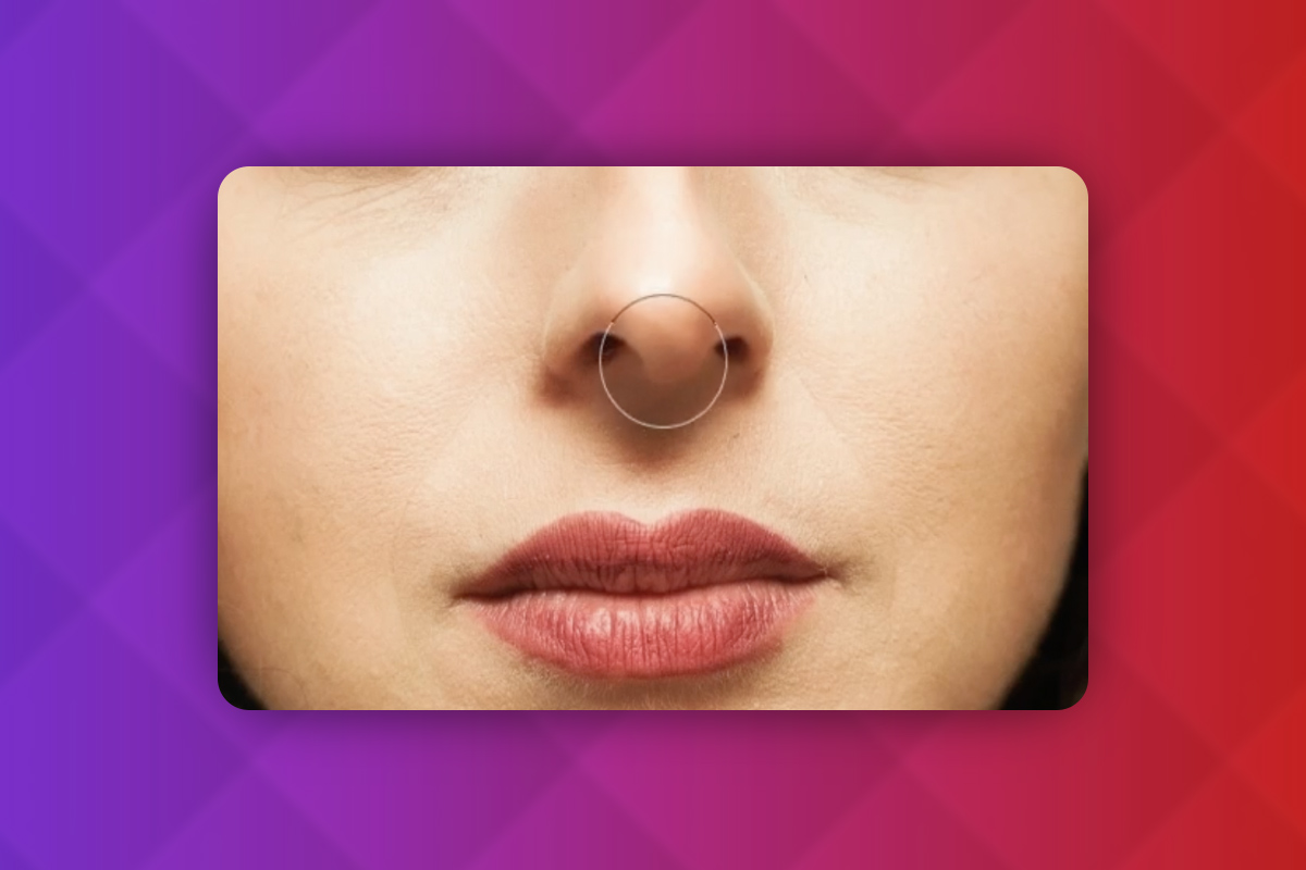 Photoshop-teknikker: 3.28 | Korrigere skjev nese