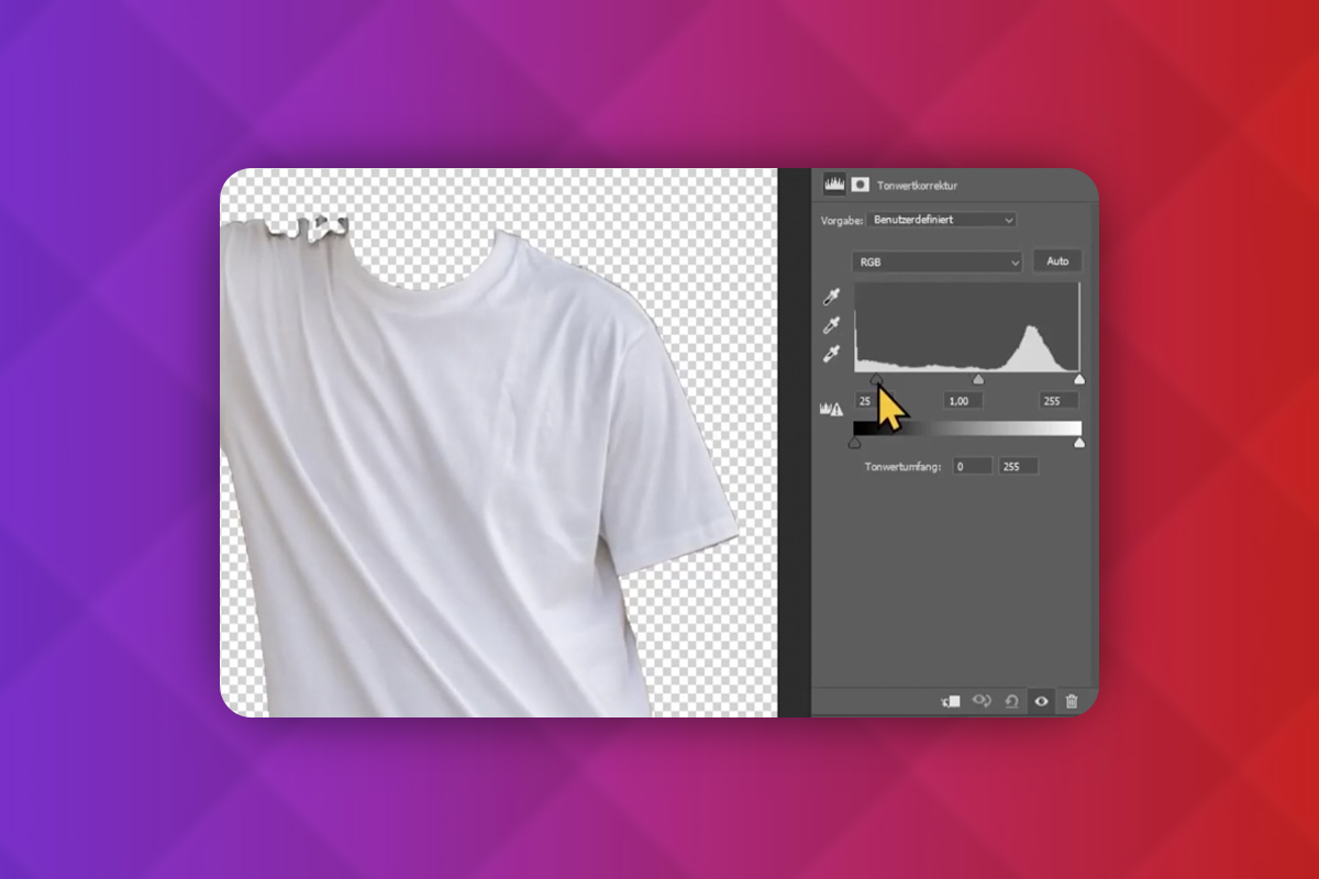 Photoshop-teknikker: 3.29 | Opprett T-skjorte-mockup